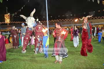 Cena medieval de los Exconxuraos de Llanera