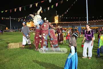 Cena medieval de los Exconxuraos de Llanera