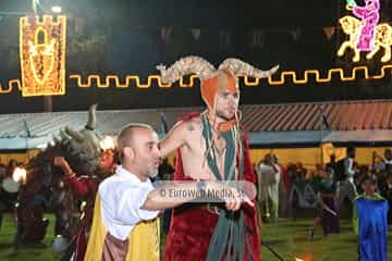 Cena medieval de los Exconxuraos de Llanera