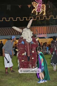 Cena medieval de los Exconxuraos de Llanera