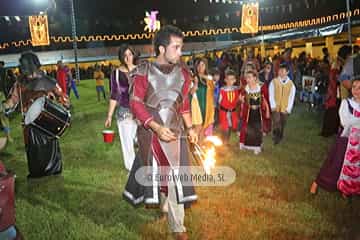Cena medieval de los Exconxuraos de Llanera