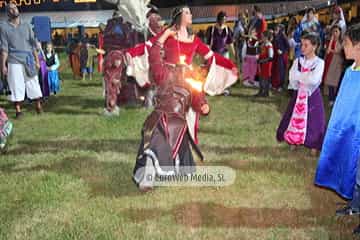 Cena medieval de los Exconxuraos de Llanera