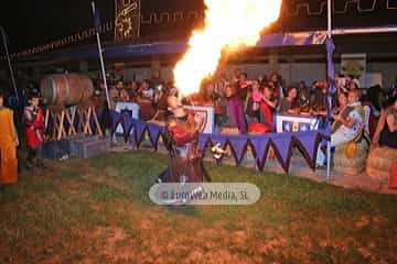 Cena medieval de los Exconxuraos de Llanera