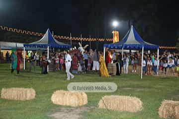 Cena medieval de los Exconxuraos de Llanera