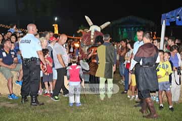 Cena medieval de los Exconxuraos de Llanera