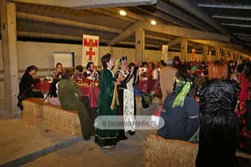 Cena medieval de los Exconxuraos de Llanera