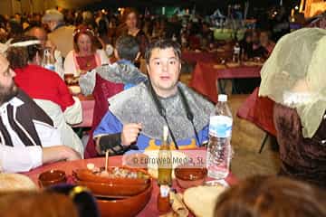 Cena medieval de los Exconxuraos de Llanera