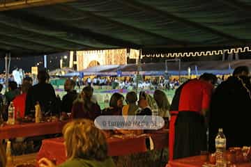 Cena medieval de los Exconxuraos de Llanera
