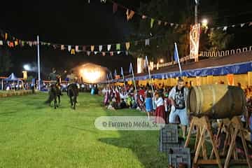 Cena medieval de los Exconxuraos de Llanera