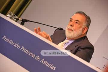 Francis Ford Coppola, Premio Princesa de Asturias de las Artes 2015