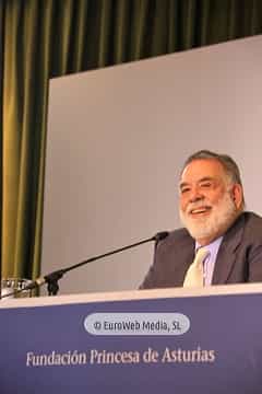 Francis Ford Coppola, Premio Princesa de Asturias de las Artes 2015