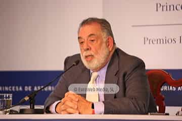 Francis Ford Coppola, Premio Princesa de Asturias de las Artes 2015