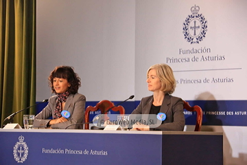 Emmanuelle Charpentier y Jennifer Doudna, Premio Princesa de Asturias de Investigación Científica y Técnica 2015