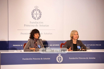 Emmanuelle Charpentier y Jennifer Doudna, Premio Princesa de Asturias de Investigación Científica y Técnica 2015