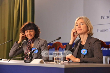 Emmanuelle Charpentier y Jennifer Doudna, Premio Princesa de Asturias de Investigación Científica y Técnica 2015