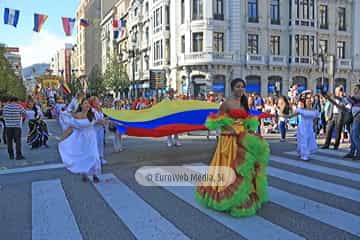 Día de América en Asturias 2015. Día de América en Asturias en Oviedo
