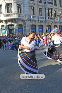 Día de América en Asturias 2015. Día de América en Asturias en Oviedo