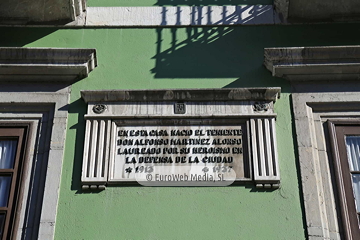 Casa natal del Teniente Alfonso Martinez Alonso