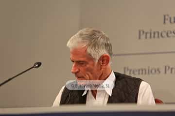 James Nachtwey, Premio Princesa de Asturias de Comunicación y Humanidades 2016