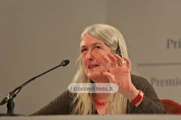 Mary Beard, Premio Princesa de Asturias de Ciencias Sociales 2016