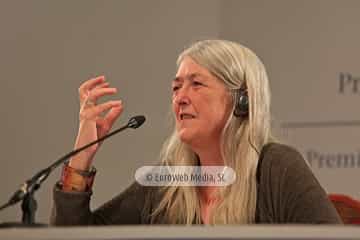 Mary Beard, Premio Princesa de Asturias de Ciencias Sociales 2016