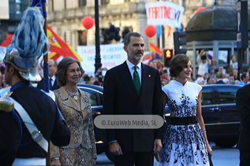 Ceremonia de entrega de los Premios Princesa de Asturias 2017
