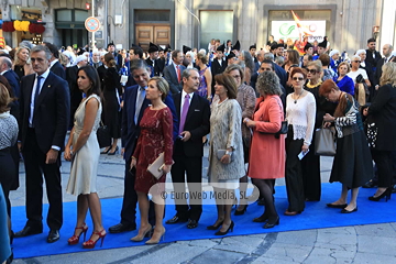 Ceremonia de entrega de los Premios Princesa de Asturias 2017