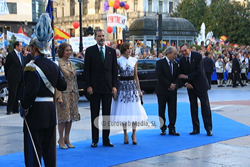 Ceremonia de entrega de los Premios Princesa de Asturias 2017