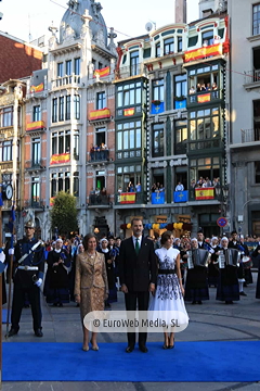 Ceremonia de entrega de los Premios Princesa de Asturias 2017
