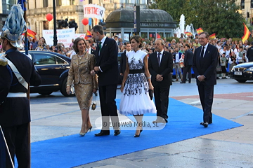 Ceremonia de entrega de los Premios Princesa de Asturias 2017
