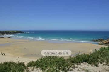 Playa Peñarronda (Tapia de Casariego). Monumento Natural Playa de Penarronda en Tapia