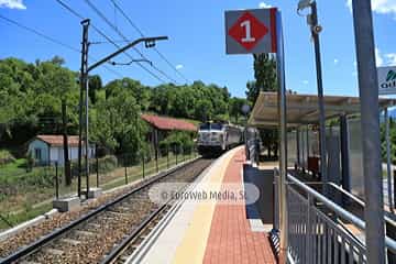Estación de ferrocarril de La Cobertoria. Apeadero de La Cobertoria