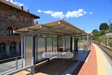 Estación de ferrocarril de La Cobertoria. Apeadero de La Cobertoria