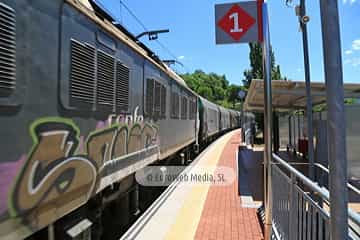 Estación de ferrocarril de La Cobertoria. Apeadero de La Cobertoria