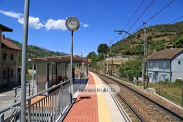 Estación de ferrocarril de La Cobertoria. Apeadero de La Cobertoria