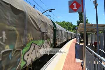 Estación de ferrocarril de La Cobertoria. Apeadero de La Cobertoria