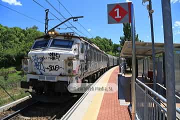 Estación de ferrocarril de La Cobertoria. Apeadero de La Cobertoria