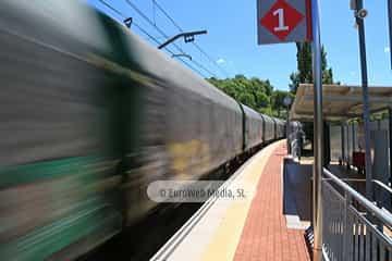 Estación de ferrocarril de La Cobertoria. Apeadero de La Cobertoria