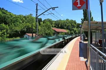 Estación de ferrocarril de La Cobertoria. Apeadero de La Cobertoria