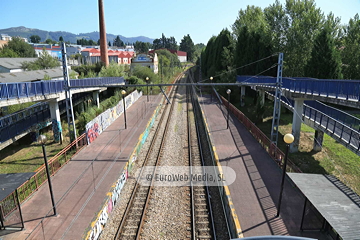 Estación de ferrocarril de San Claudio. Apeadero de San Claudio