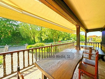 Terraza. Casa Villa Isabel