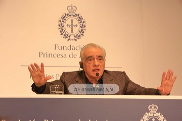 Martin Scorsese, Premio Princesa de Asturias De las Artes 2018