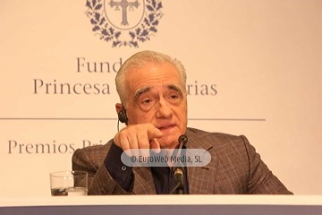 Martin Scorsese, Premio Princesa de Asturias De las Artes 2018