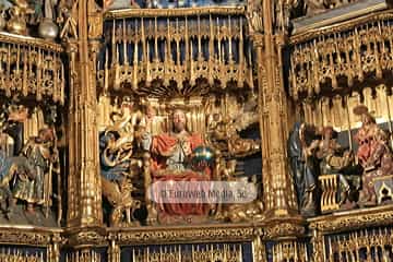 Retablo Capilla Mayor. Retablo Capilla Mayor en la Catedral de Oviedo