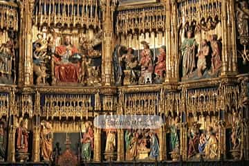 Retablo Capilla Mayor. Retablo Capilla Mayor en la Catedral de Oviedo