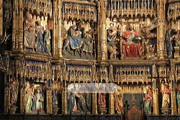 Retablo Capilla Mayor. Retablo Capilla Mayor en la Catedral de Oviedo