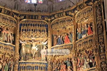 Retablo Capilla Mayor. Retablo Capilla Mayor en la Catedral de Oviedo