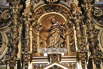 Retablo de la Inmaculada e Hidria. Retablo de la Inmaculada e Hidria en la Catedral de Oviedo