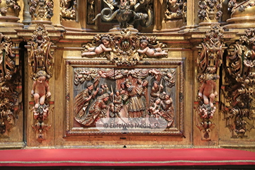 Retablo de la Inmaculada e Hidria. Retablo de la Inmaculada e Hidria en la Catedral de Oviedo