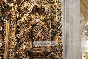 Retablo de la Inmaculada e Hidria. Retablo de la Inmaculada e Hidria en la Catedral de Oviedo